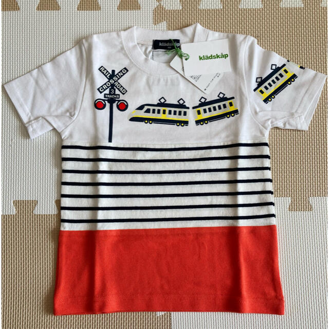 kladskap(クレードスコープ)の新品　グレードスコープ　Tシャツ　電車 キッズ/ベビー/マタニティのキッズ服男の子用(90cm~)(Tシャツ/カットソー)の商品写真