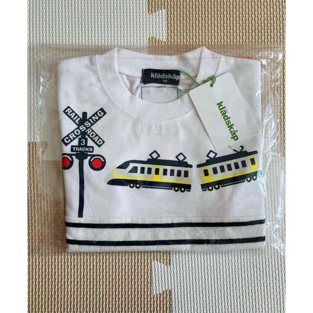 kladskap(クレードスコープ)の新品　グレードスコープ　Tシャツ　電車 キッズ/ベビー/マタニティのキッズ服男の子用(90cm~)(Tシャツ/カットソー)の商品写真