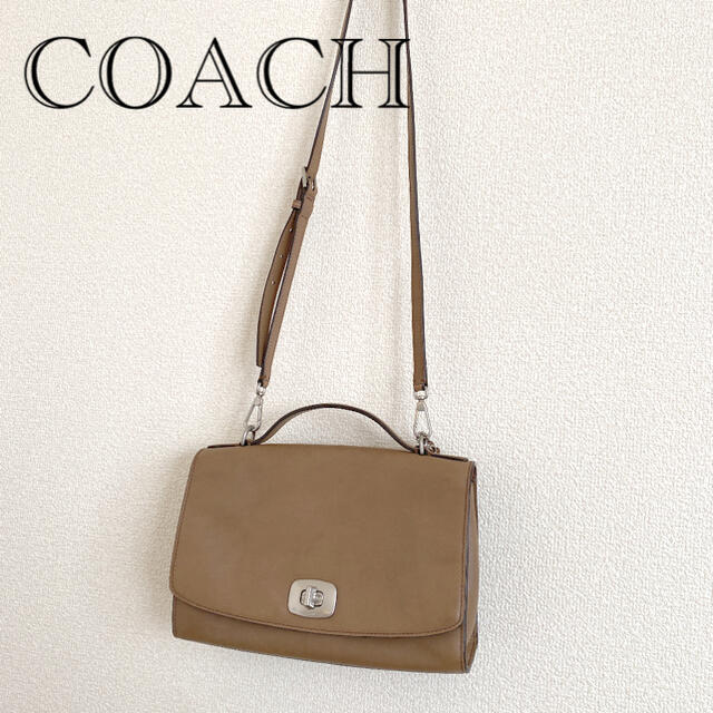 COACH   美品COACH オールドコーチ 2wayショルダーバッグ ブラウン