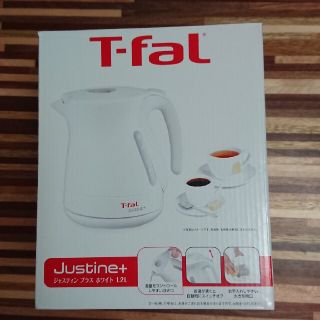 ティファール(T-fal)のティファール ジャスティン＋   1.2Lホワイト(電気ケトル)