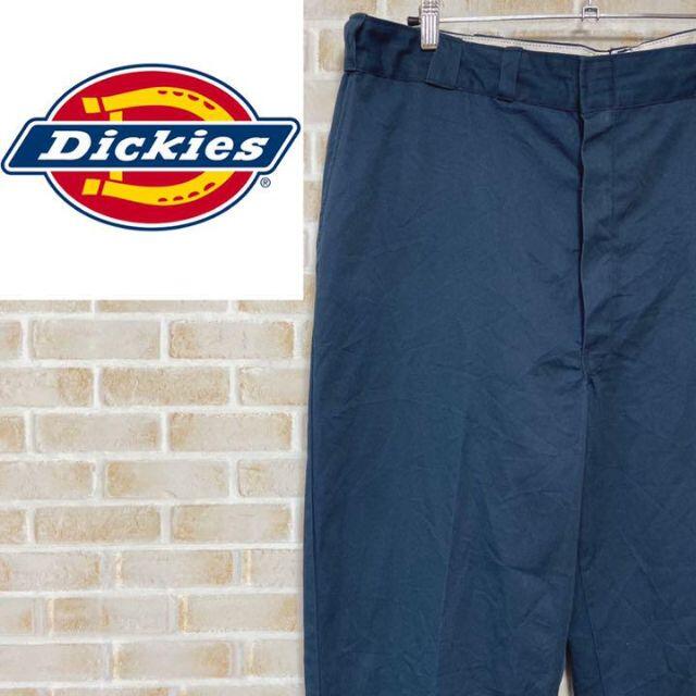 Dickies(ディッキーズ)の●ディッキーズ●チノパン USA製 ポリコットンパンツ ネイビー ビッグサイズ メンズのパンツ(チノパン)の商品写真