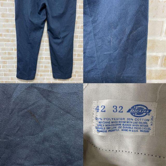 Dickies(ディッキーズ)の●ディッキーズ●チノパン USA製 ポリコットンパンツ ネイビー ビッグサイズ メンズのパンツ(チノパン)の商品写真