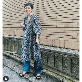 イザベルマラン(Isabel Marant)のイザベルマランエトワール 総柄 ワンピース(ひざ丈ワンピース)