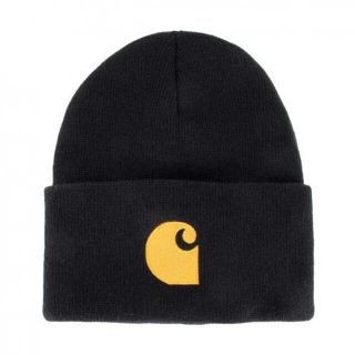 カーハート(carhartt)のカーハート　ゴールド「C」　ニットキャップ　●新品・新作　日本未発売　レア(キャップ)