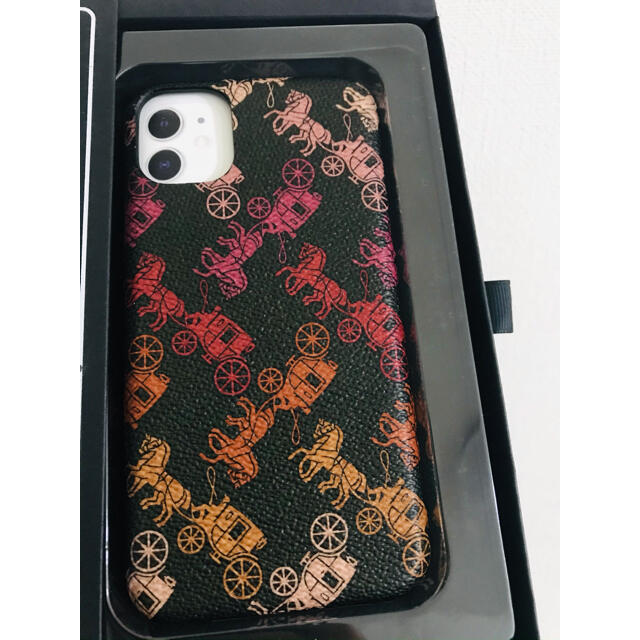 COACH(コーチ)の完売品☆iPhone 11☆COACH キャリッジ スマホ/家電/カメラのスマホアクセサリー(iPhoneケース)の商品写真