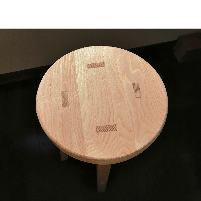 木製スツール 高さ52cm 丸椅子 stool - plastmix.pl