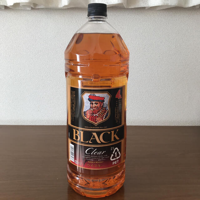 アサヒ(アサヒ)のブラックニッカクリア4L 食品/飲料/酒の酒(ウイスキー)の商品写真