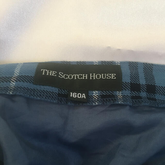 THE SCOTCH HOUSE(ザスコッチハウス)のTHE SCOTCH HOUSE  スコッチハウス　チェックスカート　160  レディースのスカート(ひざ丈スカート)の商品写真