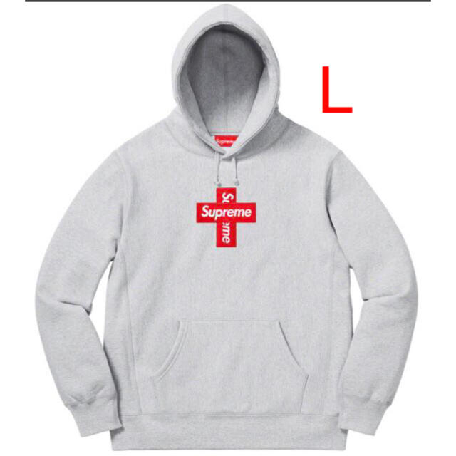 Supreme(シュプリーム)のSupreme Cross Box Logo Hooded Sweatshirt メンズのトップス(パーカー)の商品写真