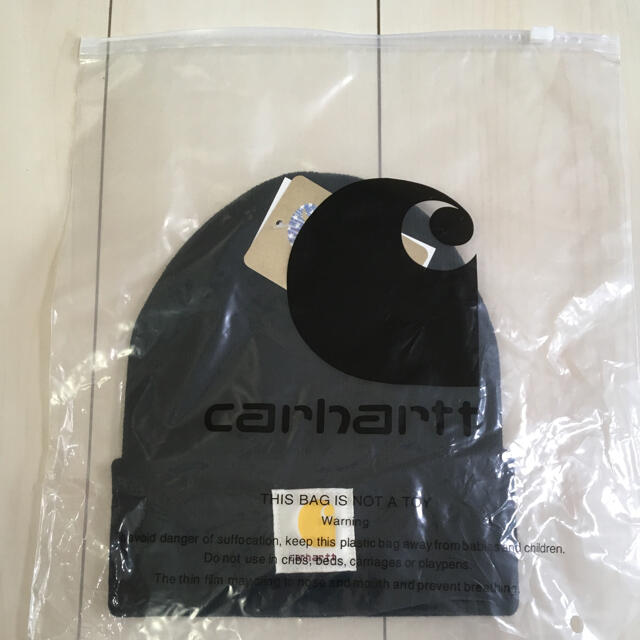 carhartt(カーハート)の【新品、タグ付き】 Carhartt カーハート ニット帽  メンズの帽子(ニット帽/ビーニー)の商品写真