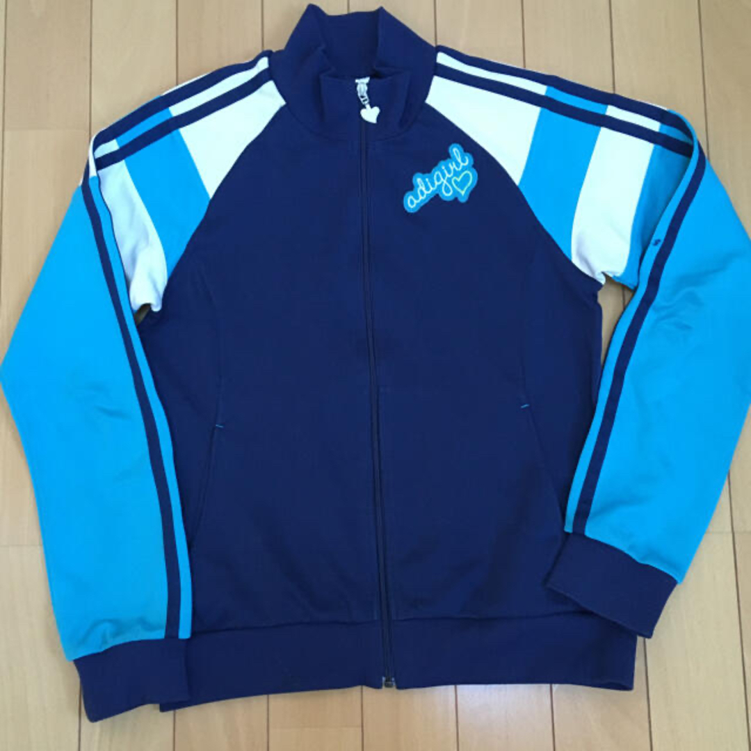 adidas(アディダス)の女の子　ジャージ　150 キッズ/ベビー/マタニティのキッズ服女の子用(90cm~)(ジャケット/上着)の商品写真