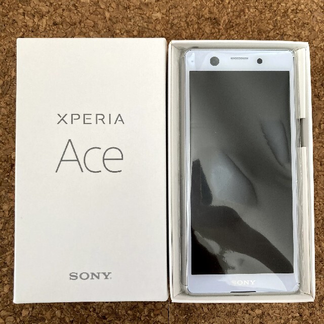 ホワイトサイズXperia ace ホワイト　モバイル　J3173　本体