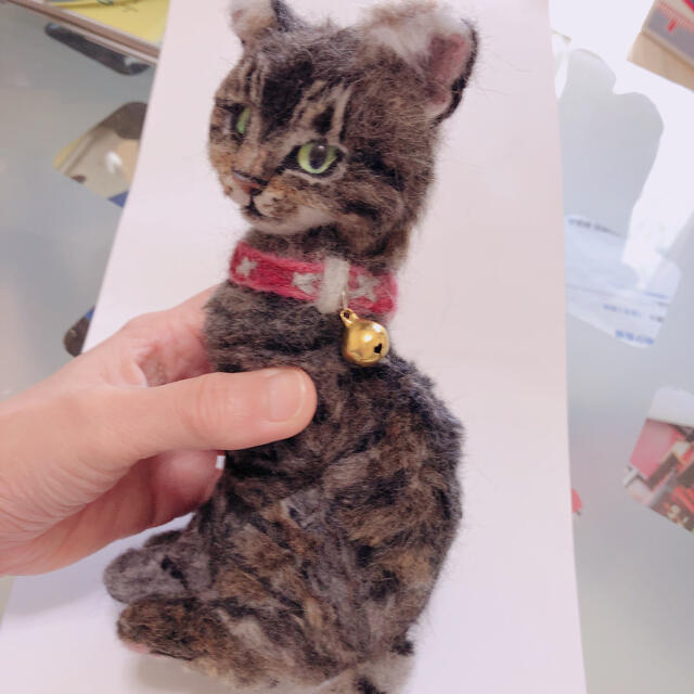 羊毛フェルト 猫 オーダー専用 羊毛フェルト 猫 オーダー専用