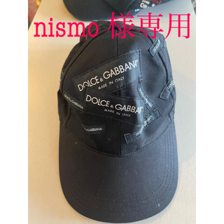 ドルチェアンドガッバーナ(DOLCE&GABBANA)の【nismo様専用】ドルチェ&ガッバーナ　キャップ(キャップ)