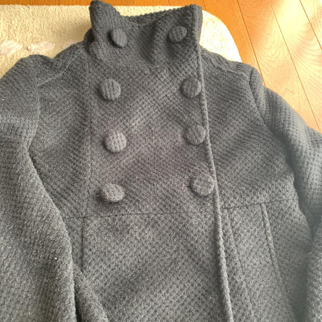 Durer(デュレル)のブラックコート レディースのジャケット/アウター(ロングコート)の商品写真