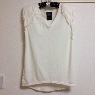 ムルーア(MURUA)のムルーア☆フリンジシャツ(Tシャツ(半袖/袖なし))