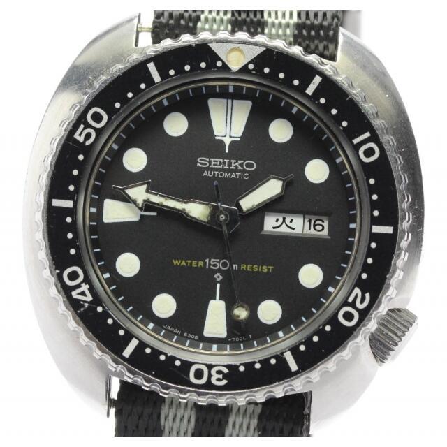 超ポイントアップ祭 SEIKO - 【中古】 メンズ 6306-7001 150m 3rd ...