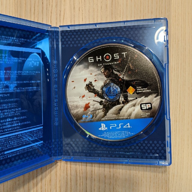 PlayStation4(プレイステーション4)の【美品】Ghost of Tsushima（ゴースト・オブ・ツシマ）  エンタメ/ホビーのゲームソフト/ゲーム機本体(家庭用ゲームソフト)の商品写真