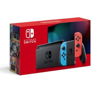 ニンテンドースイッチ(Nintendo Switch)のNintendo Switch JOY-CON(L) ネオンブルー/(R) ネオ(家庭用ゲーム機本体)