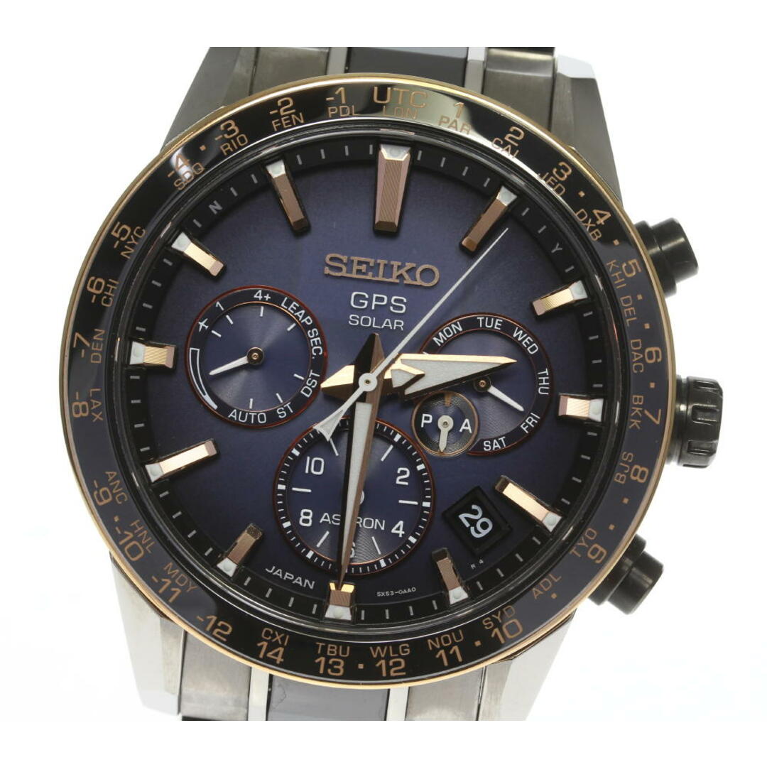 【SEIKO】セイコー アストロン 大谷翔平フィギュア付き 2000本限定 SBXC007 5X53-0AA0 ソーラー電波 メンズ【ev20】