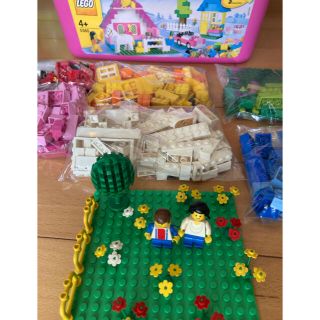 レゴ(Lego)のレゴ (LEGO) 基本セット☆ピンクのコンテナ5560＋おまけ付き☆(知育玩具)