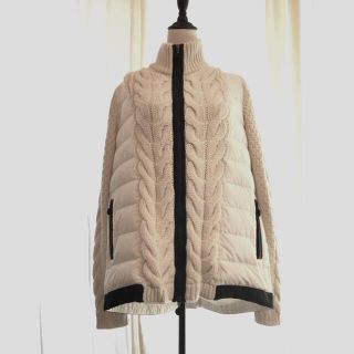 モンクレール MONCLER ダウンニットブルゾン ブルゾン レディー