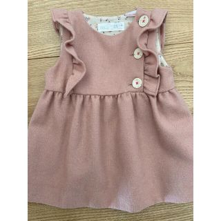 ザラキッズ(ZARA KIDS)のZARA ベビー　ジャンパー　スカート　ワンピース　80(ワンピース)