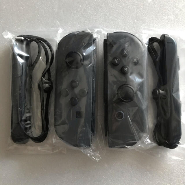 Nintendo Switch joy-con グレー左右セット　新品未使用品