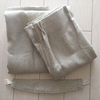 ムジルシリョウヒン(MUJI (無印良品))の【カルピス様専用】無印良品　プリーツカーテン　100×200センチ(カーテン)