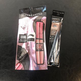 メイベリン(MAYBELLINE)の【新品・未使用】メイベリン　マスカラ&アイブロウ セット(マスカラ)