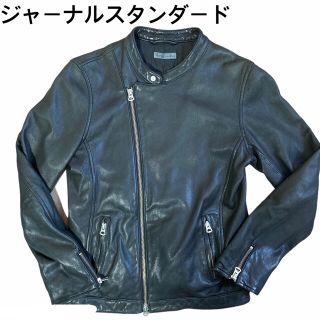 ジャーナルスタンダード(JOURNAL STANDARD)のジャーナルスタンダード　レザージャケット ライダースジャケット　牛革　レディース(ライダースジャケット)