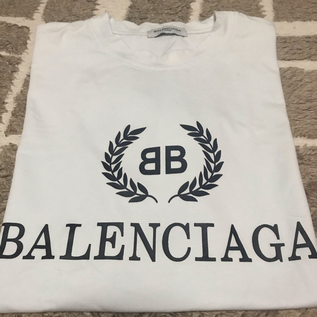 未使用 タグ付 BALENCIAGA バレンシアガ Tシャツ ブラック L