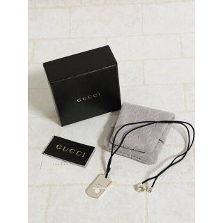 グッチ(Gucci)の⭐️GUCCI 星座ネックレス レザー紐　魚座、双子座、蟹座、水瓶座、天秤座(ネックレス)