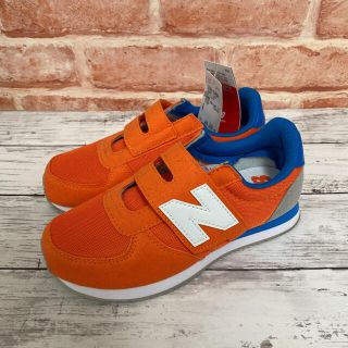 ニューバランス(New Balance)のニューバランス　キッズスニーカー　21.0 オレンジ(スニーカー)