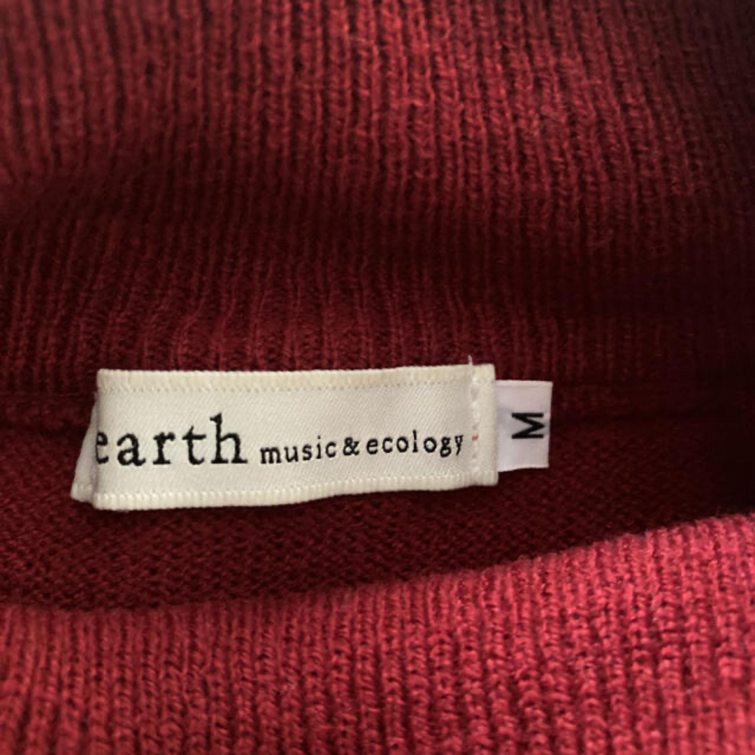 earth music & ecology(アースミュージックアンドエコロジー)の赤　セーター　earth レディースのトップス(ニット/セーター)の商品写真