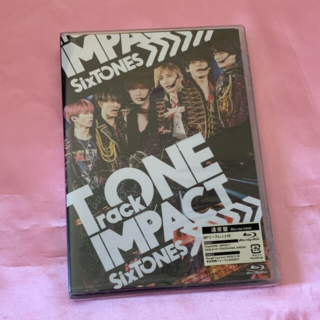 SixTONES  TrackONE-IMPACT- 通常盤Blu-ray