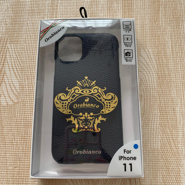 Orobianco(オロビアンコ)のオロビアンコ　スマホケース　iPhone11 新品 スマホ/家電/カメラのスマホアクセサリー(iPhoneケース)の商品写真