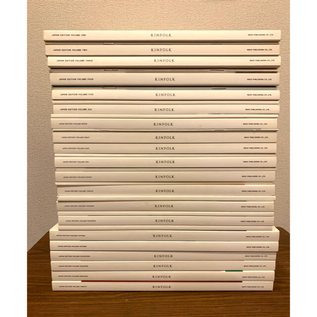 KINFOLK JAPAN EDITION まとめ売り1〜20 アート/エンタメ/ホビー