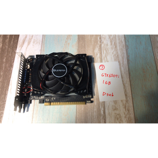 PCパーツ③⑥⑦グラフィックボード　GTX650x1 GTX650Tix2