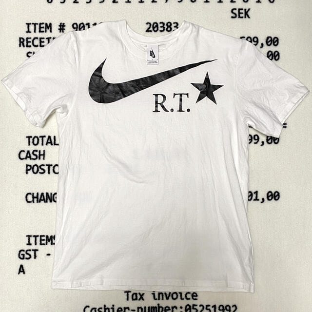 ［］Nikelab×RT Tee White L