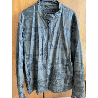 ザラ(ZARA)のZARA ジャケット　カモフラ　XL(ナイロンジャケット)