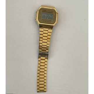 カシオ(CASIO)のCASIO デジタル腕時計 イルミネーター ゴールド チープカシオ(腕時計(デジタル))