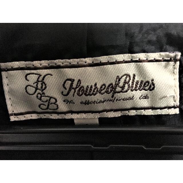 House of bluesテーラードジャケットスラバーニット無地黒L メンズのジャケット/アウター(テーラードジャケット)の商品写真