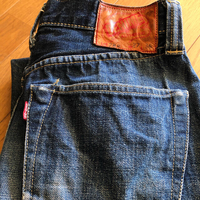 90s DENIME 旧 ドゥニーム オリゾンティ ハチノス 鬼ヒゲ デニム