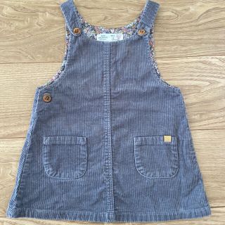 ザラキッズ(ZARA KIDS)のザラベビー　コーデュロイ　ジャンパー　スカート(ワンピース)