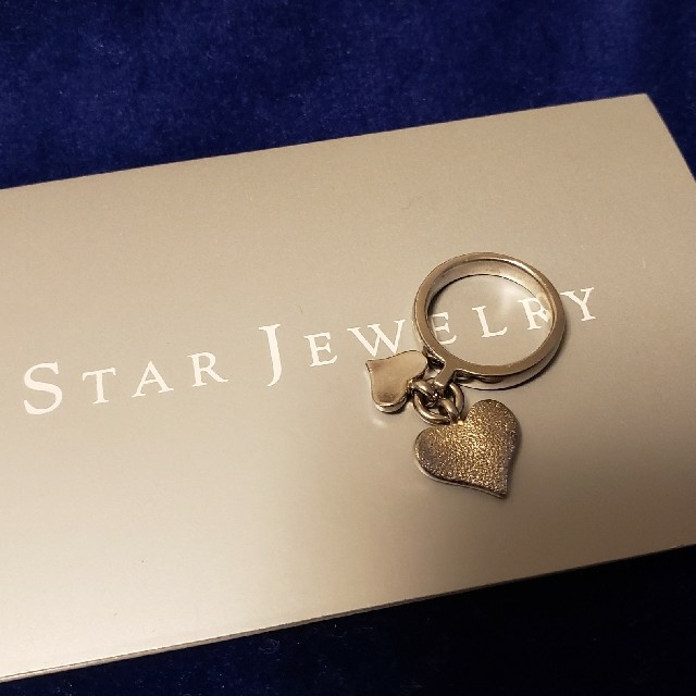 STAR JEWELRY(スタージュエリー)のスタージュエリー　ピンキーリング　ハート レディースのアクセサリー(リング(指輪))の商品写真