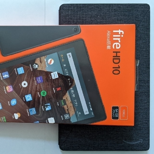 Amazon Fire HD 10 64GB（カバー付き） 1