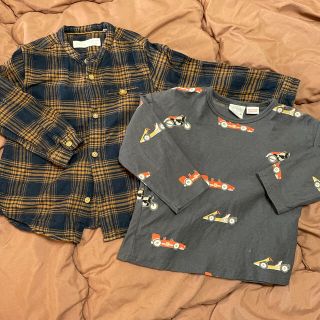 ザラキッズ(ZARA KIDS)のzara2枚セット(Tシャツ/カットソー)