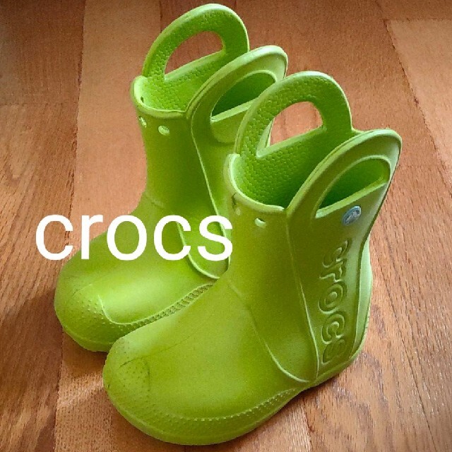 crocs(クロックス)のクロックス キッズ 長靴 キッズ/ベビー/マタニティのキッズ靴/シューズ(15cm~)(長靴/レインシューズ)の商品写真
