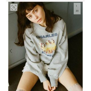 エディットフォールル(EDIT.FOR LULU)のシャルルシャトン　big arm sweatshirts(トレーナー/スウェット)